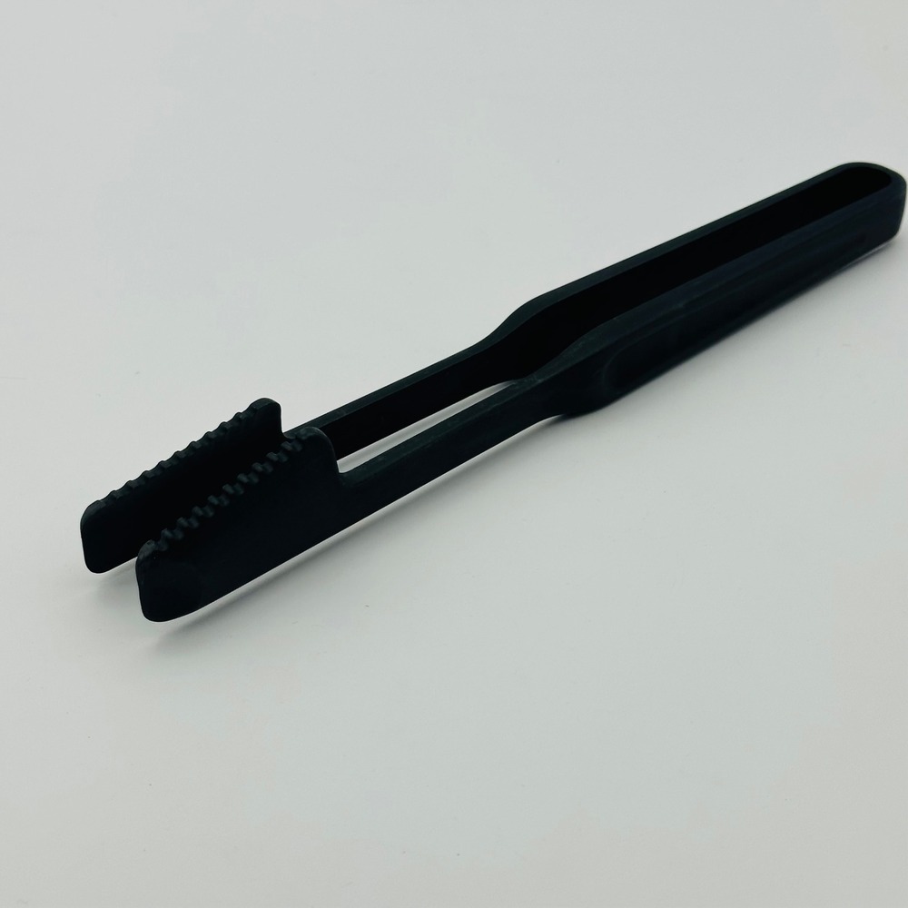 Pampered Chef‎ Black Nylon Serrated Chefs Tongs Heat Resistant 11.5 Inch